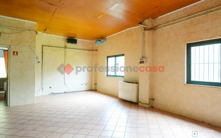 Ampio e completo locale artigianale con terreno