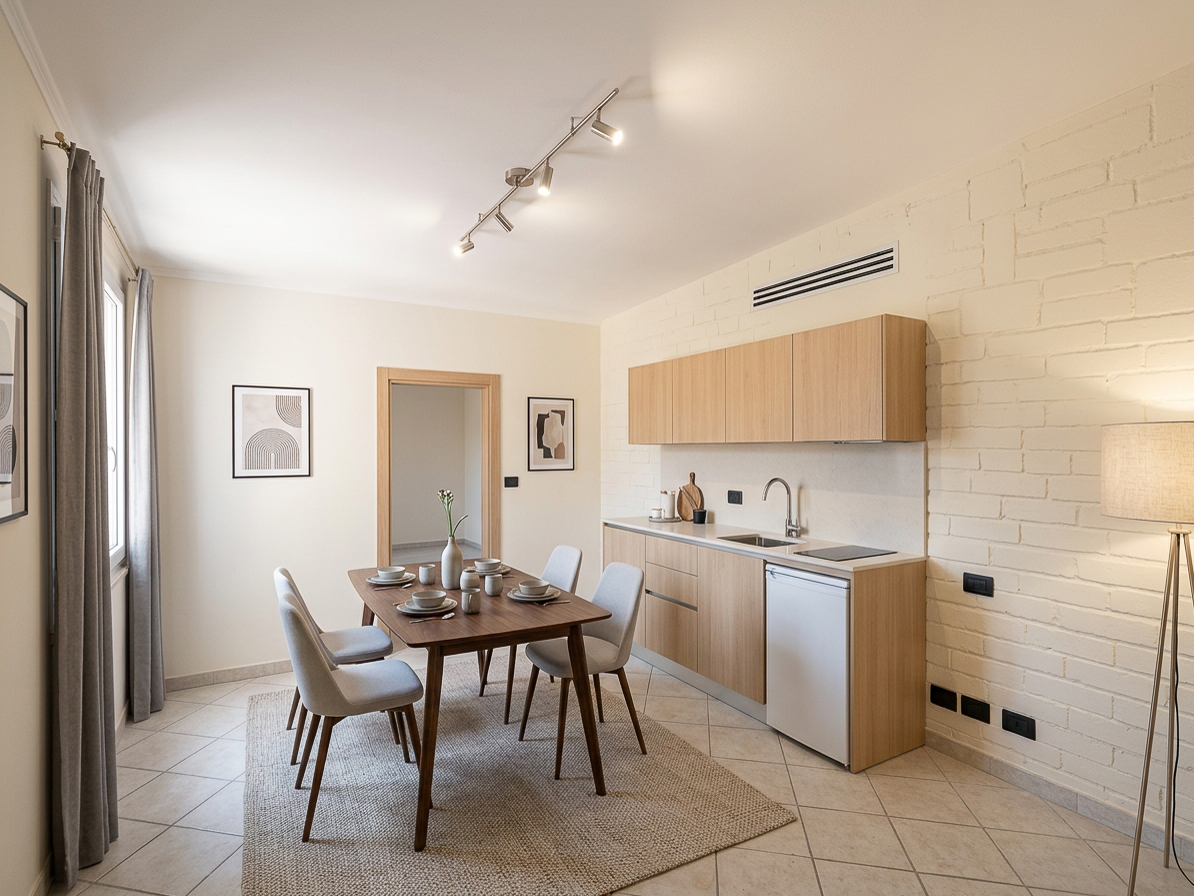 Casa semindipendente con scorcio di mare e giardino Cod.Rif040526