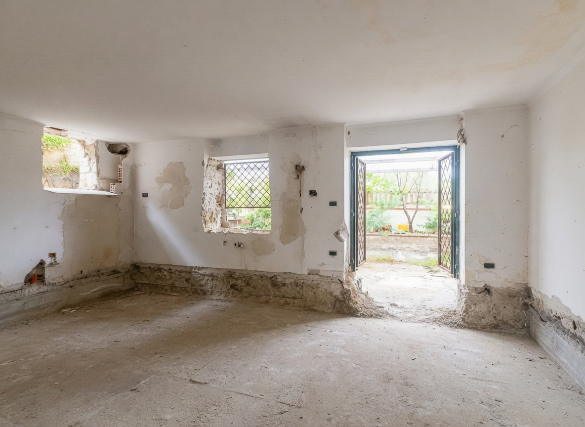 Casa semindipendente con scorcio di mare e giardino Cod.Rif040526