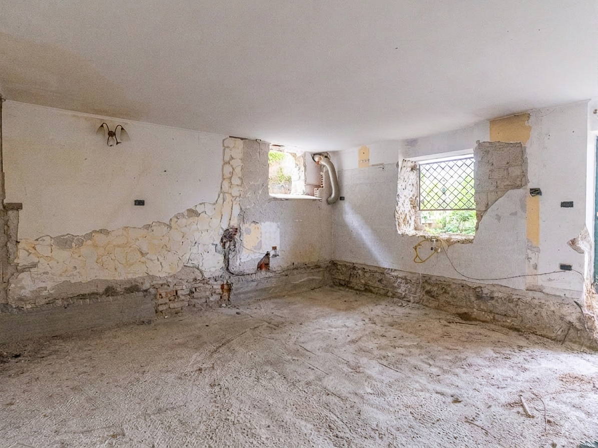 Casa semindipendente con scorcio di mare e giardino Cod.Rif040526
