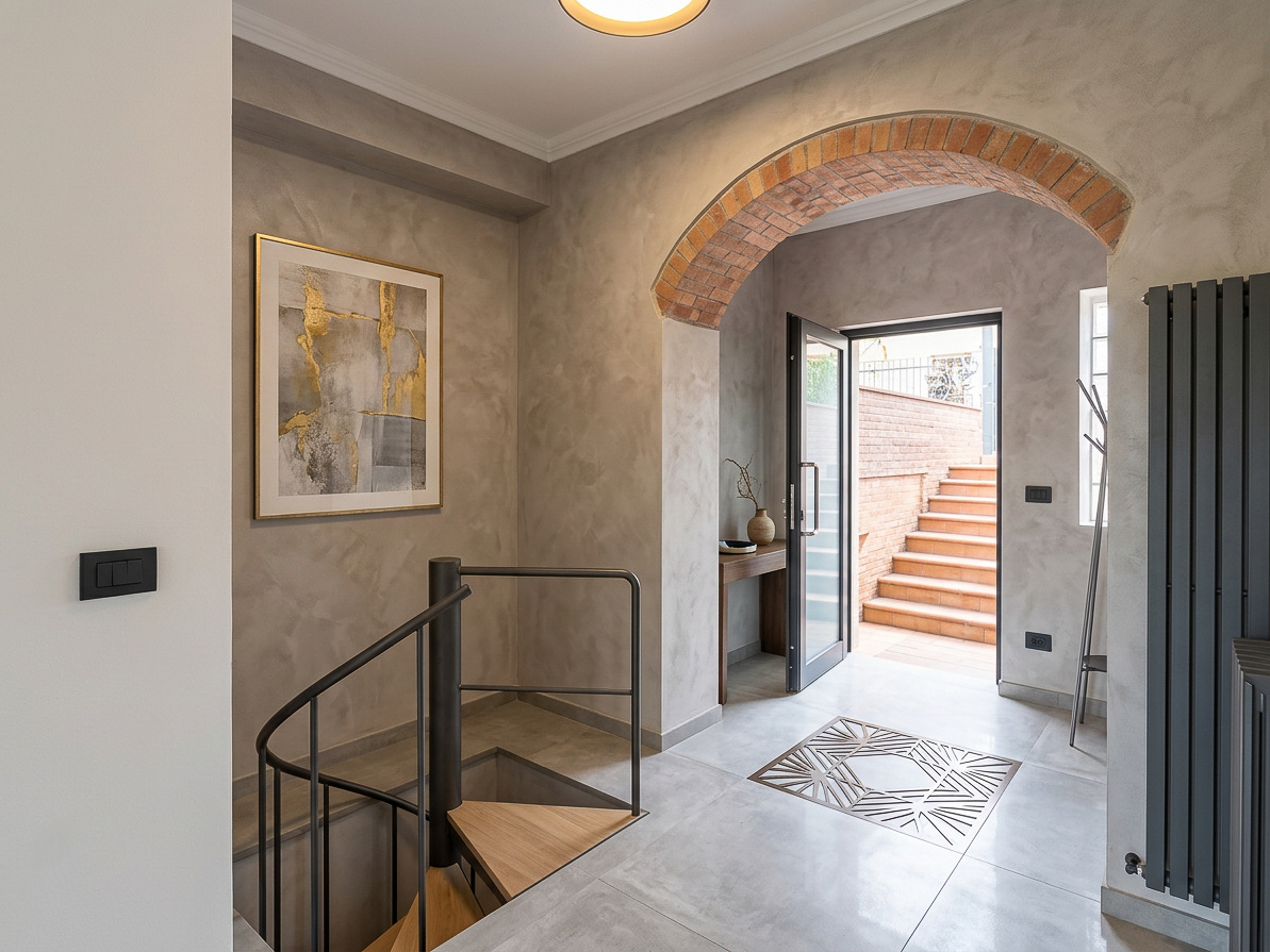 Casa semindipendente con scorcio di mare e giardino Cod.Rif040526